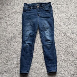 Size 8 (Short) Maurices Indigo Skinny Jeans